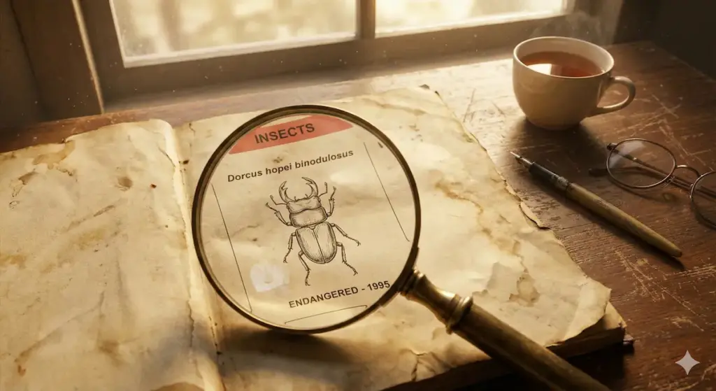 オオクワガタはいつから「絶滅危惧種」なのか？30年の指定履歴